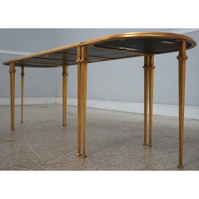 2010s Lillian August by Hickory-White Mirror Top Coffee Table For Sale - Image 5 of 16