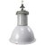 Vintage Industrial British Gray Enamel Pedant Light, 1950s For Sale - Image 6 of 6