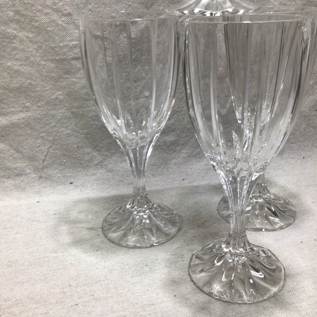 Mikasa Berekely Crystal Wine Glasses-Set of 4 For Sale - Image 10 of 12