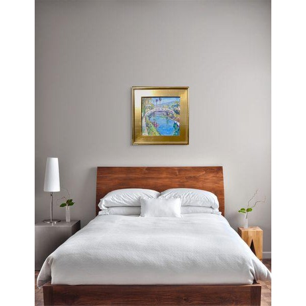 Venice Canals, California - Landscape - Oil Painting For Sale - Image 4 of 5