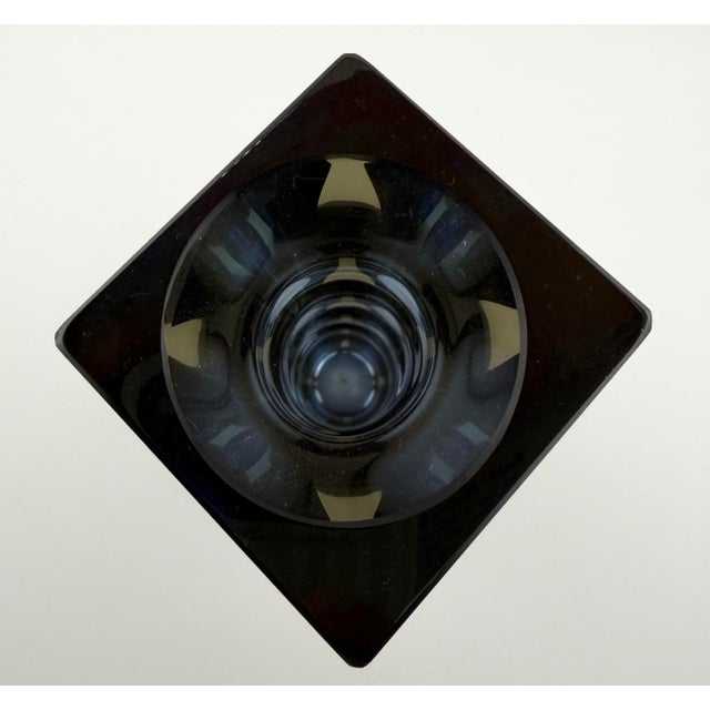 Vintage Optic Glass Vase by Oldrich Lipsky for Exbor, 1960s For Sale - Image 13 of 13