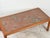 1970s Danish Teak Coffee Table With Tile Top & Brass Accents For Sale In Richmond - Image 6 of 10