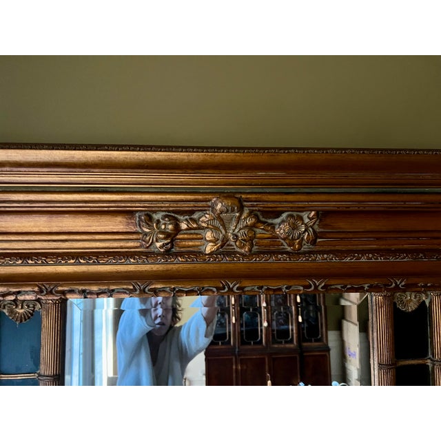 Traditional 2016 Empire Style Wall Mirror For Sale - Image 3 of 12