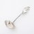 This Aesthetic Movement sterling silver ladle, crafted by the renowned silversmith Thorvald Marthinsen in Norway circa...