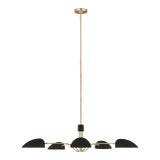Ellen DeGeneres by Visual Comfort Studio Jane Chandelier, Black For Sale
