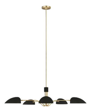 Ellen DeGeneres by Visual Comfort Studio Jane Chandelier, Black