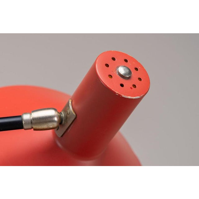 Model 8025 Floor Lamp by J.J.M. Hoogervorst for Anvia, Netherlands, 1957 For Sale - Image 9 of 11