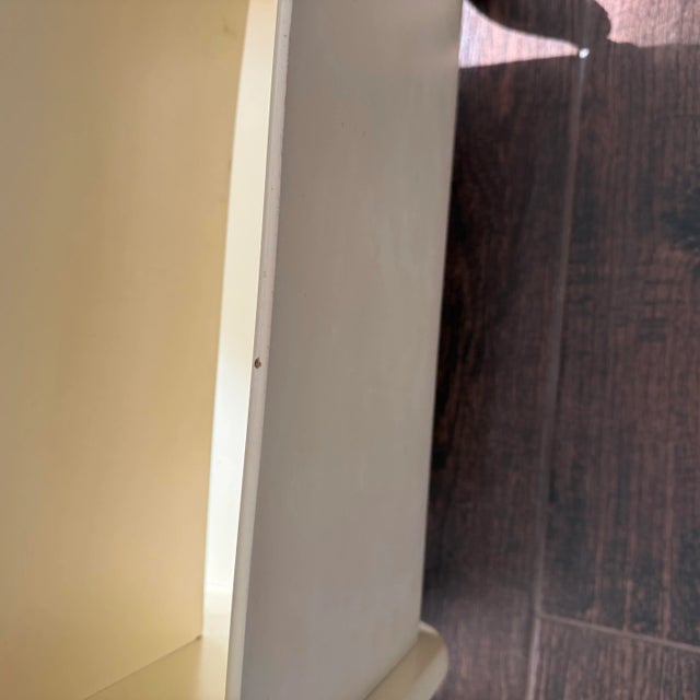 Late 20th Century Beige Lacquer Bar Cart Game Table Like Marcello Siard For Sale - Image 12 of 12