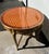 French Center Side Table With Parquetry Inlay Top Accent Table For Sale - Image 3 of 6