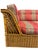 Hollywood Regency 1990s McGuire Wicker Couch For Sale - Image 3 of 7