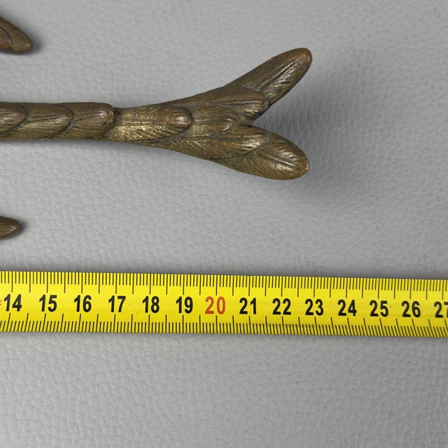 Vintage Bronze Candleholder, 1950s For Sale - Image 10 of 12