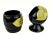 Black Lacquer & Gold Decorated Japanese Containers For Sale - Image 11 of 11