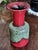 Red and green ceramic vase produced, as per the brand below, by the Jasba company. Germany 1960. Excellent condition,...
