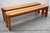 Large Midcentury Modern French Bench, 1970s For Sale - Image 9 of 10