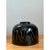 Mid-Century Modern Vintage Ikea “Crystalex” Postmodern Black Ceramic Vase For Sale - Image 3 of 12