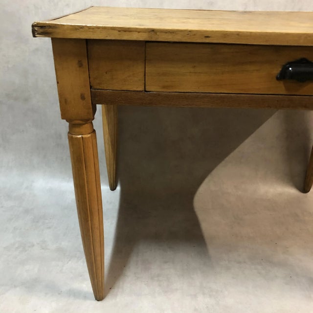 1920s Fir and Pine Side Table, 1920s For Sale - Image 5 of 9