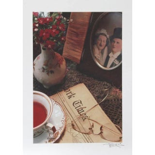 Harvey Edwards "The Times" Offset Lithograph For Sale