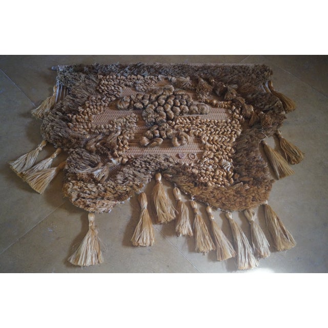 Don Freedman 1970s Don Freedman Abstract Fiber Art Interlude Tapestry For Sale - Image 4 of 13