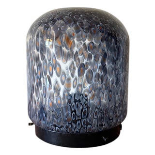 Murrine-Blown Glass Neverrino Table Lamp by Gae Aulenti for Vetreria Vistosi, Italy, 1970s For Sale