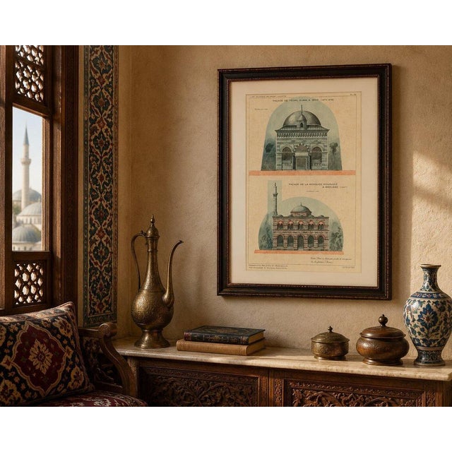 Paper Alexandre M. Raymond, Yeşil Djami Iznik & Muradiye Mosque, 1924, Paper For Sale - Image 7 of 9