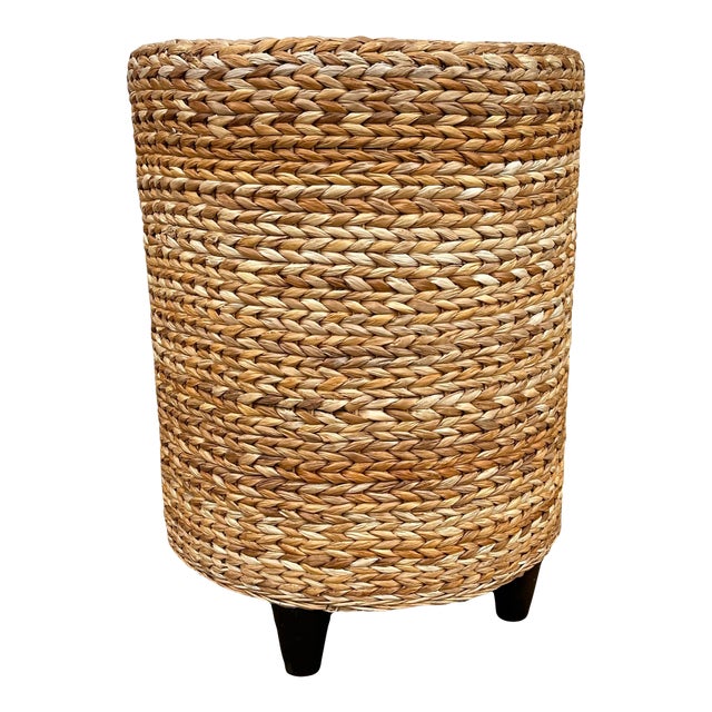 Pottery Barn Seagrass Collection Table For Sale