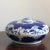 Vintage Chinoiserie Blue & White Porcelain Lidded Box For Sale - Image 12 of 13