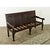 Wood English 18th Century Carved Oak Hall Bench For Sale - Image 7 of 12