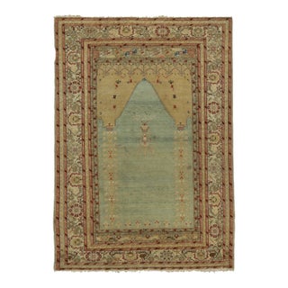 Vintage Turkish Rug With Rare Anatolian Tribal Design in Multicolor - Rug & Kilim For Sale