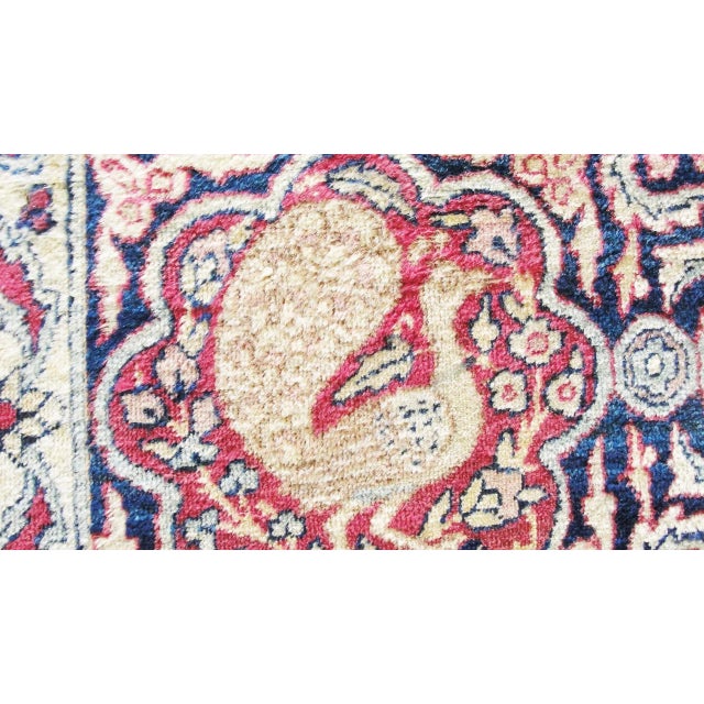 Textile Antique Persian Kermanshah Gallery Carpet, 5'5" X 11'4" For Sale - Image 7 of 10