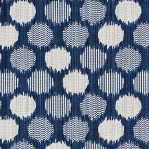 Schumacher Cirque Fabric in Lapis
