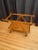 A large Italian bar cart from the 1960s. In original and very good visual condition. The cart is made of cherry wood,...