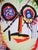 Modern Paul Kostabi, Portrait of a Man, Giclée Print For Sale - Image 3 of 6