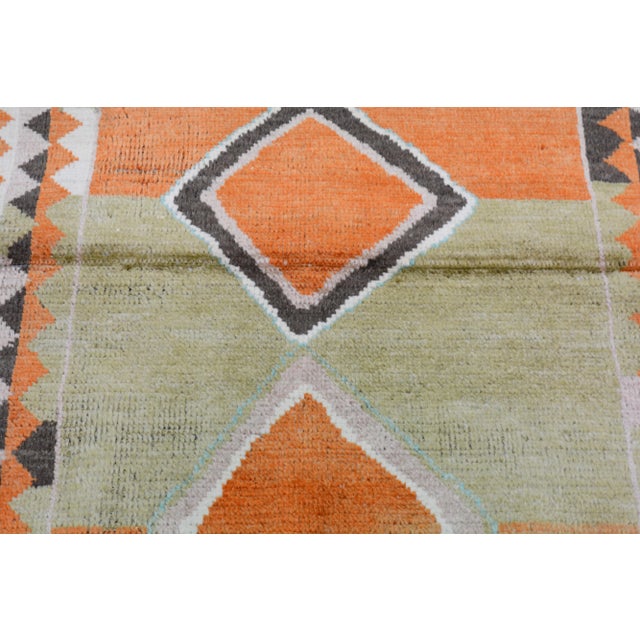 Traditional Vintage Gabbeh Knotted Wool Rug, 3'1''x5'2'' For Sale - Image 3 of 5