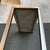 Crate & Barrel Era Stainless Steel C-Table For Sale - Image 9 of 12