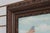 Roy Landenberger Framed Oil on Canvas Painting of Old Stone Mill - Signed For Sale In Philadelphia - Image 6 of 14