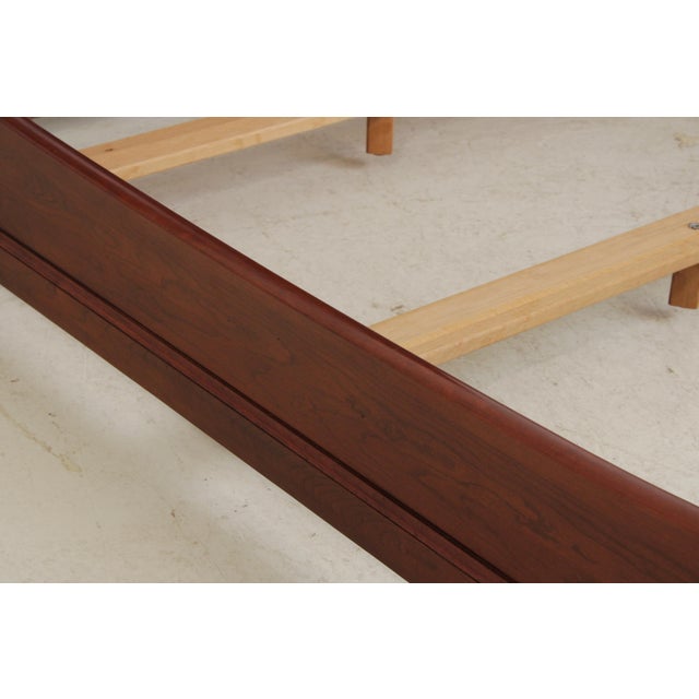 Stickley Cherry LaRochelle Queen Size Sleigh Bed For Sale - Image 11 of 18