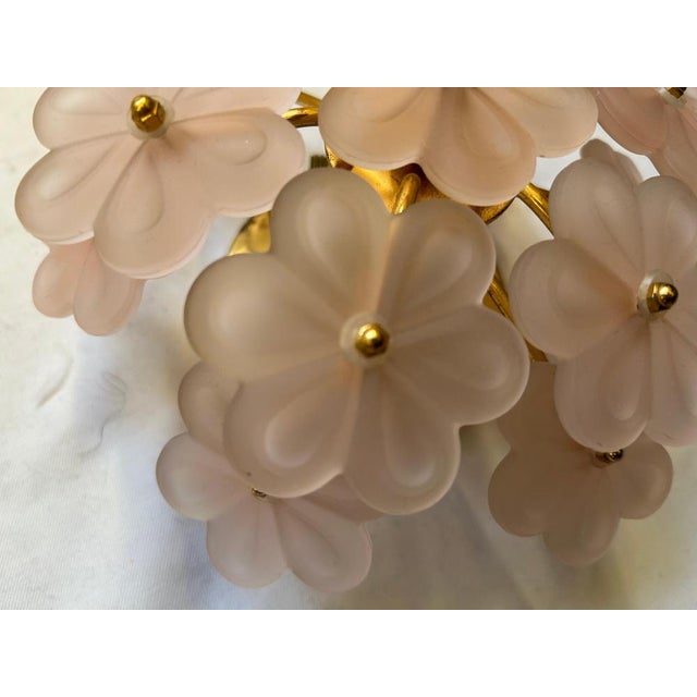 Ballerina Pink Wall Light in Murano Glass, 1980s For Sale - Image 10 of 18