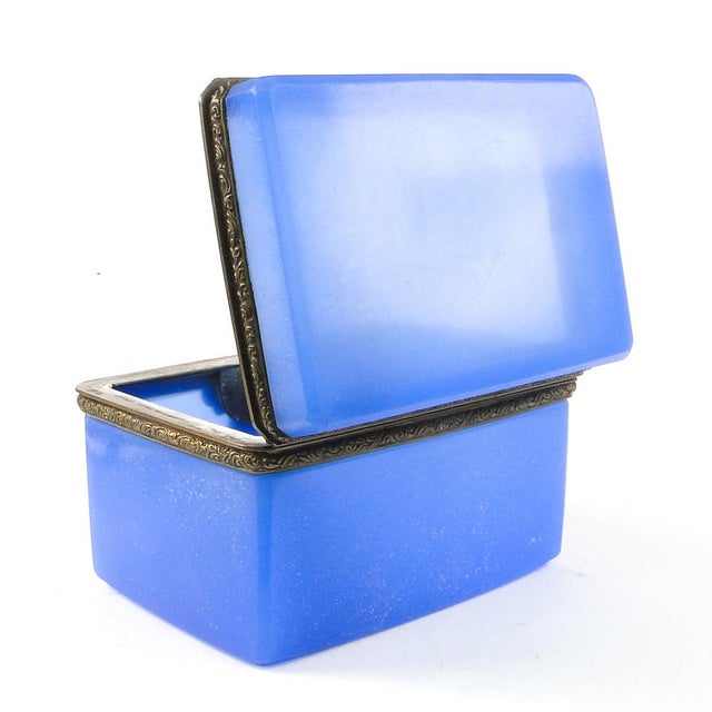 Metal Czechoslovakian Beidermeier Candyer from Moser, 1890s For Sale - Image 7 of 18