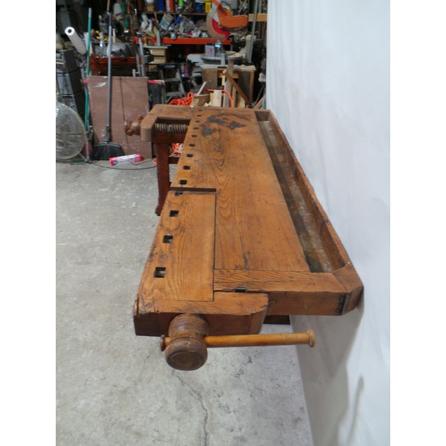 Contemporary Swedish Carpenters Work Bench For Sale - Image 3 of 13