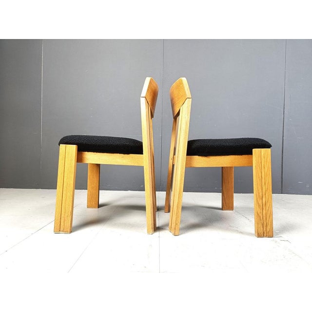 Brutalist Dining Chairs, 1970s, Set of 6 For Sale - Image 11 of 12