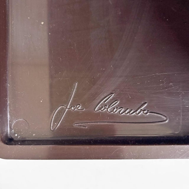 Italian Modern Brown Boby Storage Trolley by Joe Colombo for Bieffeplast, 1970s For Sale - Image 14 of 15