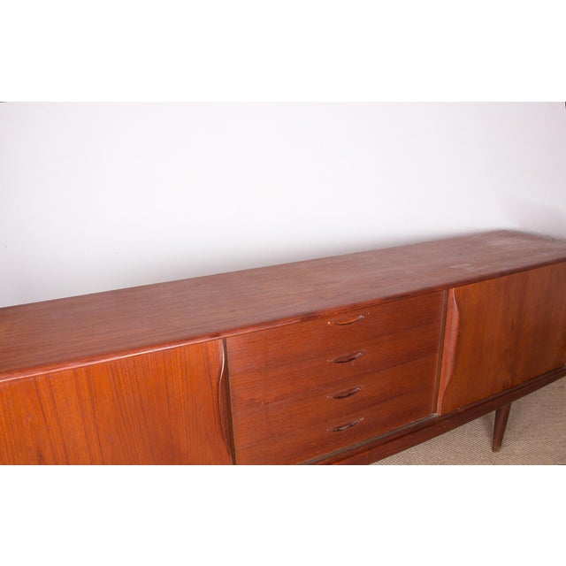 Danish Teak Sideboard by Henry Walter Klein for Bramin, 1960s, in Flawless conditions. Designed 1960 to 1969 This piece...