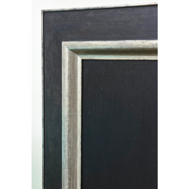 Vintage Signed Natalie Cole Oil on Board Painting Titled " Lady Godiva" Custom Framed For Sale - Image 4 of 8