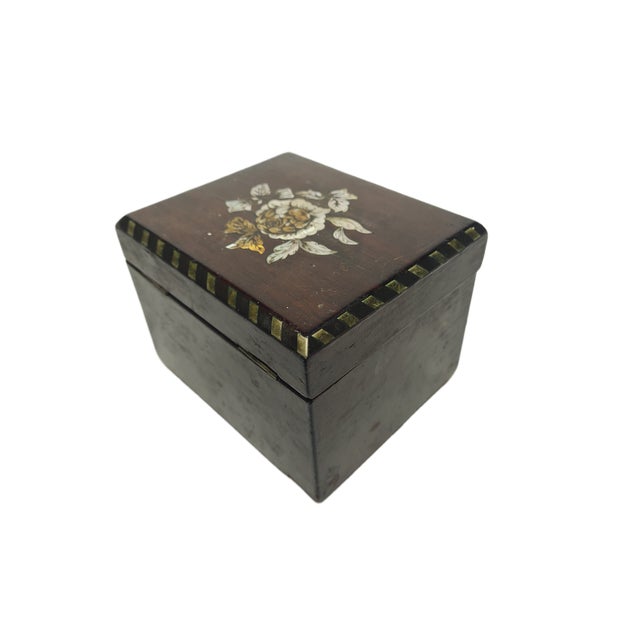 German Art Nouveau Box with Marquetry, 1900s For Sale - Image 17 of 18