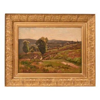 Louis-Alexandre Cabié, French Rural Painting, 1912, Oil on Canvas For Sale