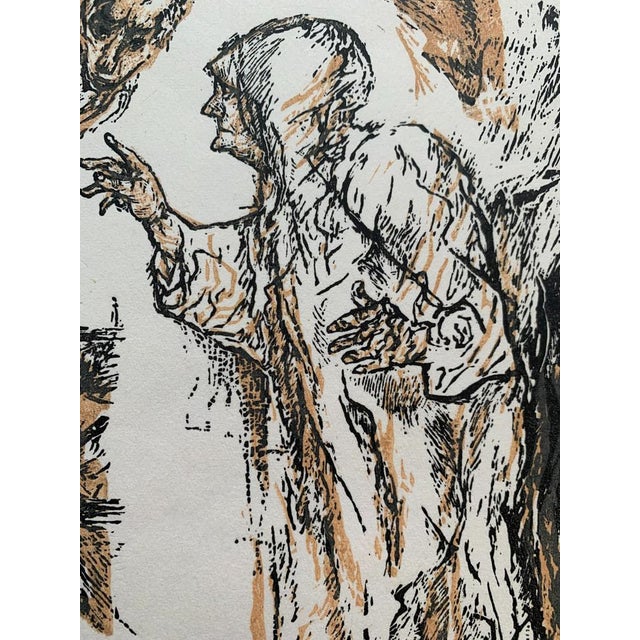 Franciszek bunsch (born in 1926) a classic of polish printing, the artist has participated in national and regional...