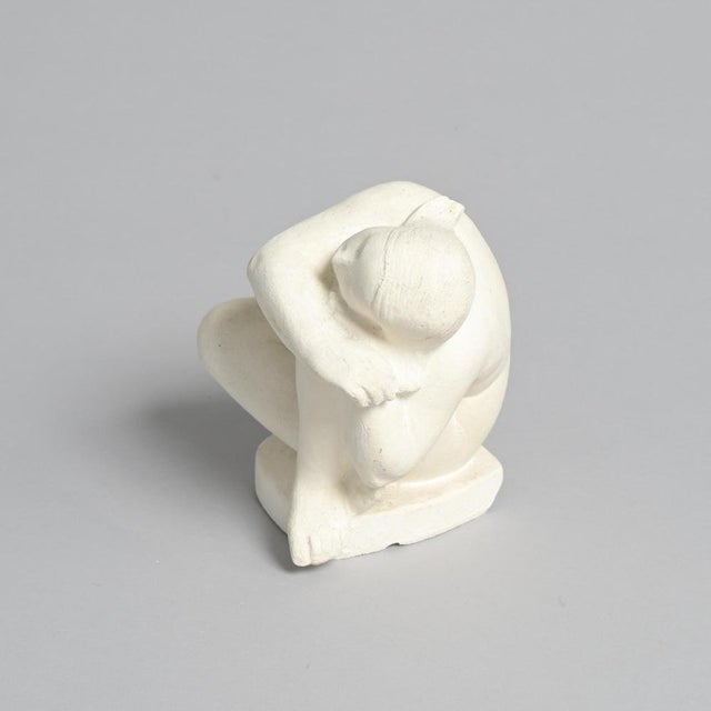 White Plaster Statue by Jan Keustermans For Sale - Image 8 of 18