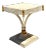 Vintage Carved Tassel Accent Table For Sale