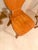 Mid-Century Modern Set of 2 Vintage Alpine Bavarian Heart-Cutout Plank Chairs (Brettstuhl) For Sale - Image 3 of 9