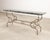 Traditional French Belle Époque Steel Marble Bronze Pâtisserie Table Console For Sale - Image 3 of 18
